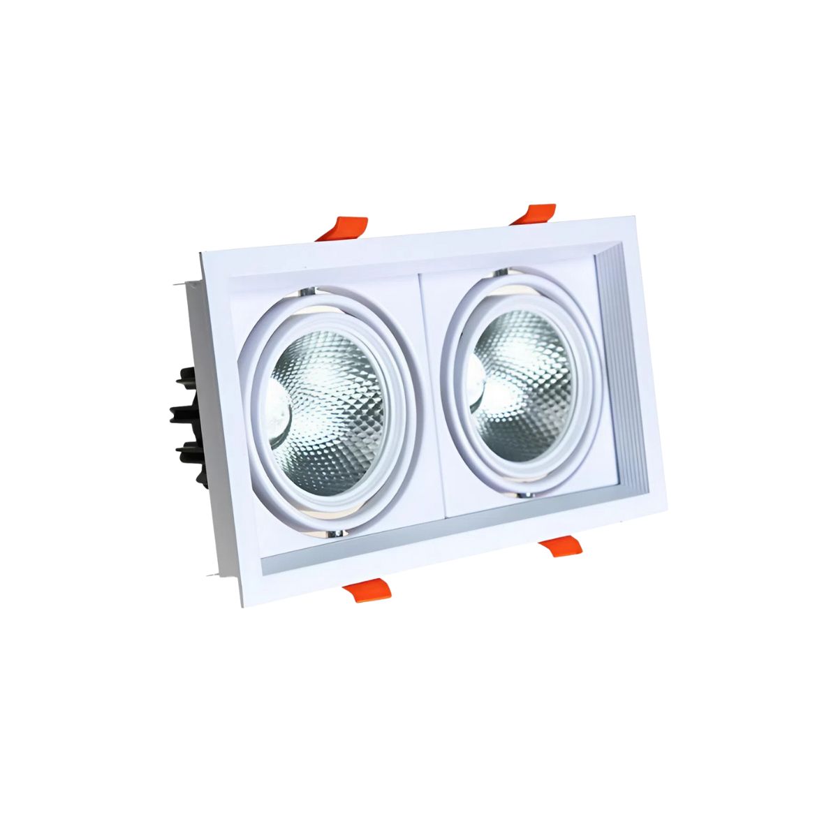 ĐÈN LED MẮT ẾCH 8091 VIỀN TRẮNG HT MAX LIGHT