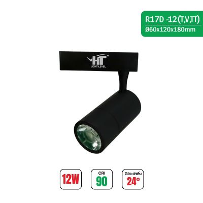 ĐÈN RỌI RAY 8017 MÀU ĐEN HT MAX LIGHT