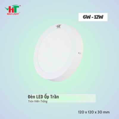 Đèn LED Ốp Trần Tròn