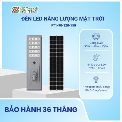 ĐÈN LED NĂNG LƯỢNG MẶT TRỜI HT FT1