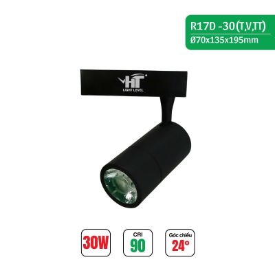 ĐÈN RỌI RAY 8017 MÀU ĐEN HT MAX LIGHT