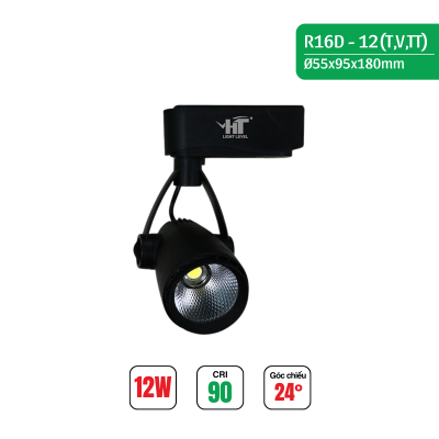 ĐÈN RỌI RAY 8016 VỎ ĐEN HT MAX LIGHT
