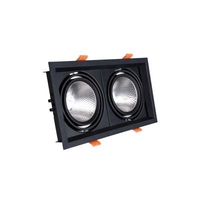 ĐÈN LED MẮT ẾCH 8091 DIMMER VIỀN ĐEN HT MAX LIGHT