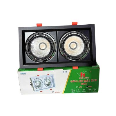 ĐÈN LED MẮT ẾCH 8091 DIMMER VIỀN ĐEN HT MAX LIGHT