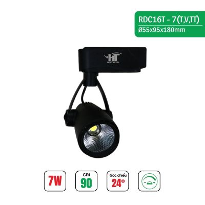 ĐÈN RỌI RAY 8016 DIMMER MÀU ĐEN HT MAX LIGHT