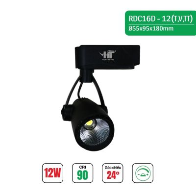 ĐÈN RỌI RAY 8016 DIMMER MÀU ĐEN HT MAX LIGHT