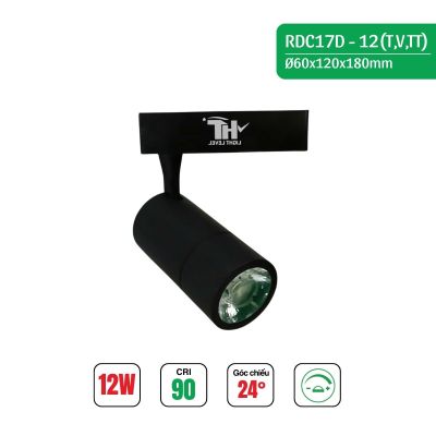 ĐÈN RỌI RAY 8017 DIMMER MÀU ĐEN HT MAX LIGHT