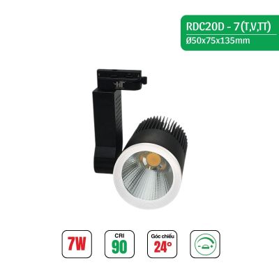 ĐÈN RỌI RAY 8020 DIMMER VỎ ĐEN HT MAX LIGHT