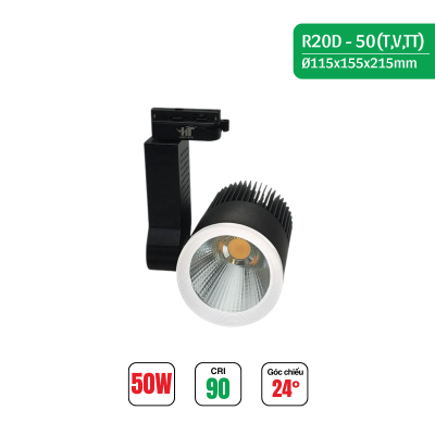 ĐÈN RỌI RAY 8020 VỎ ĐEN HT MAX LIGHT